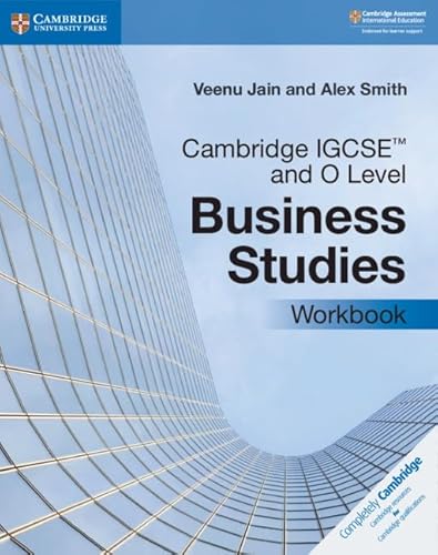 Cambridge IGCSE and O Level Business Studies Workbook (Cambridge International Igcse) von Cambridge University Press