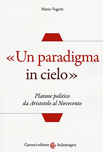 «Un paradigma in cielo». Platone politico da Aristotele al Novecento (Aulamagna)