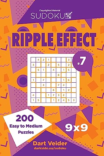 Sudoku Ripple Effect - 200 Easy to Medium Puzzles 9x9 (Volume 7) von Createspace Independent Publishing Platform