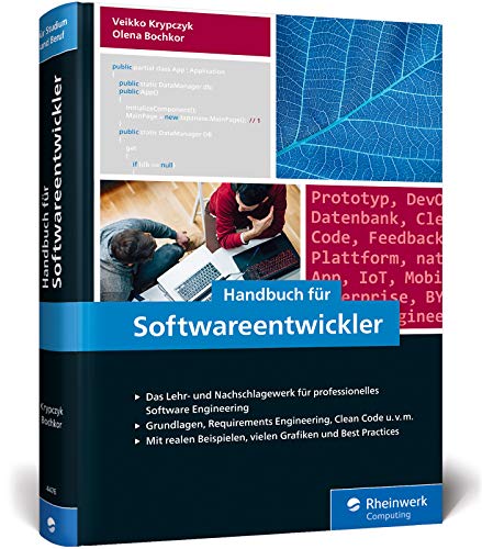 Handbuch für Softwareentwickler: Das Standardwerk für professionelles Software Engineering