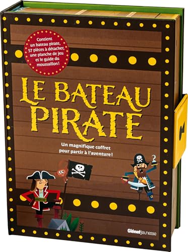 Le bateau pirate: Un magnifique coffret pour partir à l'aventure ! Avec un bateau pirate, 57 pièces à détacher, une planche de jeu et le guide du moussaillon ! von GLENAT JEUNESSE