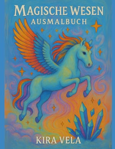 Magische Wesen: Ausmalbuch von Independently published