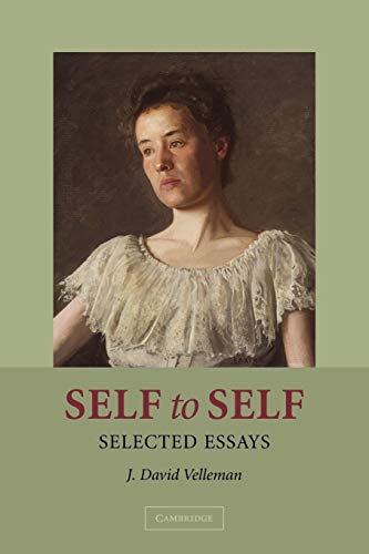 Self to Self: Selected Essays von Cambridge University Press