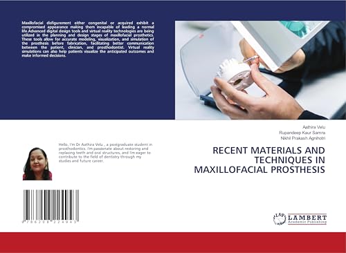 RECENT MATERIALS AND TECHNIQUES IN MAXILLOFACIAL PROSTHESIS: DE von LAP LAMBERT Academic Publishing