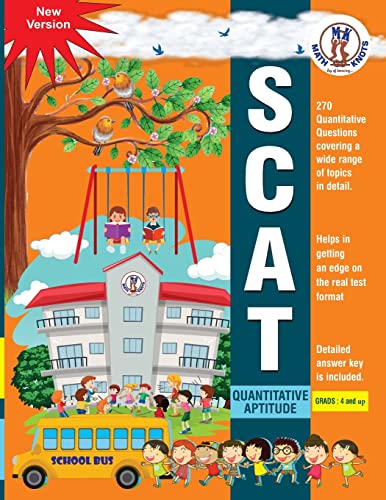 SCAT Quantitative Aptitude-Grades 4 and up (SCAT Practice Series, Band 3)