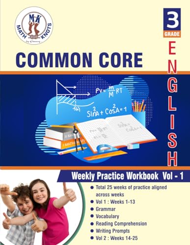 3rd grade Common Core ELA Test Prep: Weekly Practice Work Book , Volume 1 von Independently published