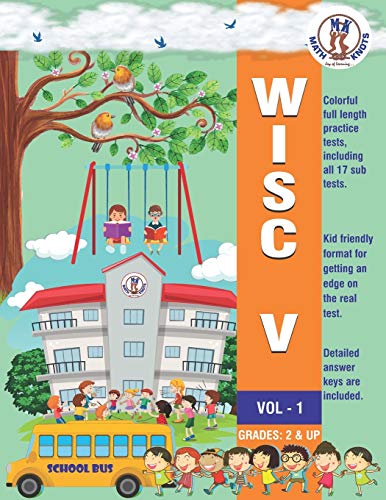 WISC V Practice Tests: Volume - 1 (Critical Thinking Practice) von Math-Knots LLC