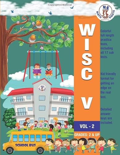WISC V Practice Tests: Volume - 2 (Critical Thinking Practice) von Math-Knots LLC