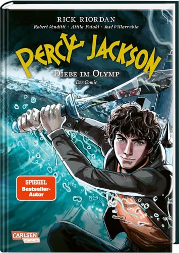 Percy Jackson (Comic) 1: Diebe im Olymp: Der Kinderbuch-Klassiker als Comic-Adaption für Jungen und Mädchen ab 12 Jahren über griechische Götter und Titanen (1)