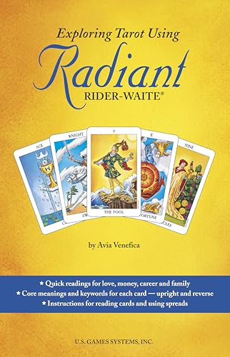 Exploring Tarot Using Radiant Rider-Waite Book: Beginner-Friendly Starter 272-Page Guidebook, Learn Tarot, Refresh Tarot Skills von U.S. Games Systems, Inc.