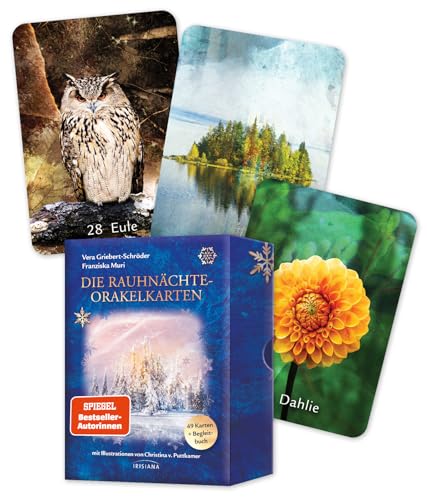 Die Rauhnächte-Orakelkarten: 49 Karten und Begleitbuch - Unterstützung, Orientierung und Inspiration durch Krafttiere, Pflanzenhelfer, Kraftorte und geistige Helfer