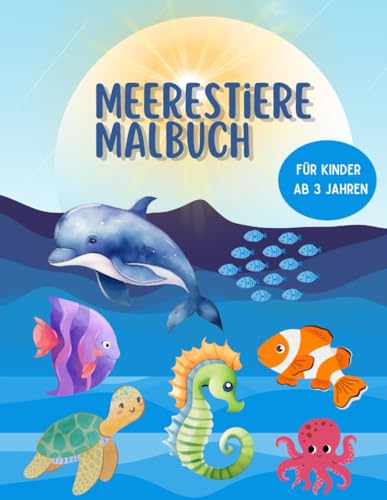 Meerestiere Malbuch