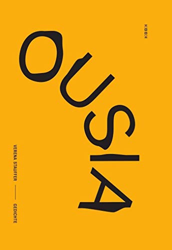 Ousia: Gedichte (Reihe Lyrik)