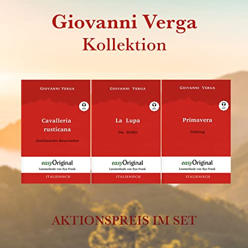 Giovanni Verga Kollektion (mit kostenlosem Audio-Download-Link): Lesemethode von Ilya Frank - Ungekürzter Originaltext - Italienisch durch Spaß am ... - Lesemethode von Ilya Frank)