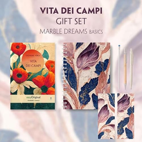 Vita dei campi (with audio-online) Readable Classics Geschenkset + Marmorträume Schreibset Basics: Unabridged Italian Edition with improved ... Readable Classics: Italian Edition)