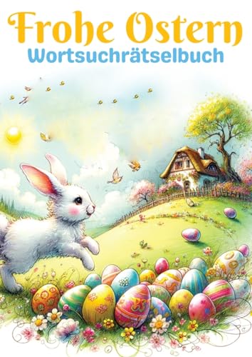 Frohe Ostern - Wortsuchrätselbuch | Ostergeschenk: Großdruck Wortsuchrätselbuch für Senioren, Kinder, Erwachsene, Mama, Papa, Opa, Oma, Mann, Frau, ... | Perfektes Geschenk zu Ostern Frohe Ostern - Wortsuchrätselbuch | Ostergeschenk: Großdruck Wortsuchrätselbuch für Senioren, Kinder, Erwachsene, Mama, Papa, Opa, Oma, Mann, Frau, ... | Perfektes Geschenk zu Ostern