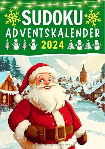 Sudoku Adventskalender 2024: Weihnachtsgeschenke für frauen, männer, mama, opa, oma und eltern ● Adventskalender für Erwachsene mit 60 Sudoku (Leicht ... für Senioren, Erwachsene und Rentner Sudoku Adventskalender 2024: Weihnachtsgeschenke für frauen, männer, mama, opa, oma und eltern ● Adventskalender für Erwachsene mit 60 Sudoku (Leicht ... für Senioren, Erwachsene und Rentner