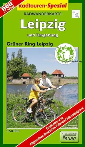 Doktor Barthel Wander- und Radwanderkarten, Leipzig und Umgebung, Grüner Ring Leipzig (Radtouren-Spezial)