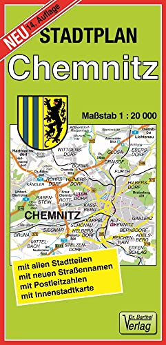 Stadtplan Chemnitz: Maßstab 1:20000 Stadtplan Chemnitz: Maßstab 1:20000