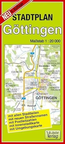 Stadtplan Göttingen: 1:20000 Stadtplan Göttingen: 1:20000