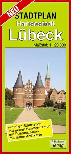 Stadtplan Hansestadt Lübeck: Maßstab 1:20000
