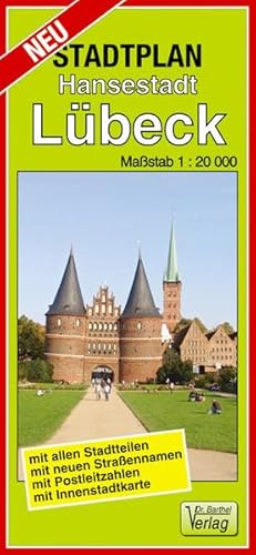 Stadtplan Hansestadt Lübeck: Maßstab 1:20000