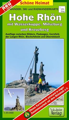 Wander-, Ski- und Radwanderkarte Hohe Rhön mit Wasserkuppe, Milseburg und Kreuzberg: Ausflüge zwischen Hilders, Fladungen, Gersfeld, der Langen Rhön, ... Oberelsbach. Maßstab 1:35000 (Schöne Heimat) Wander-, Ski- und Radwanderkarte Hohe Rhön mit Wasserkuppe, Milseburg und Kreuzberg: Ausflüge zwischen Hilders, Fladungen, Gersfeld, der Langen Rhön, ... Oberelsbach. Maßstab 1:35000 (Schöne Heimat)