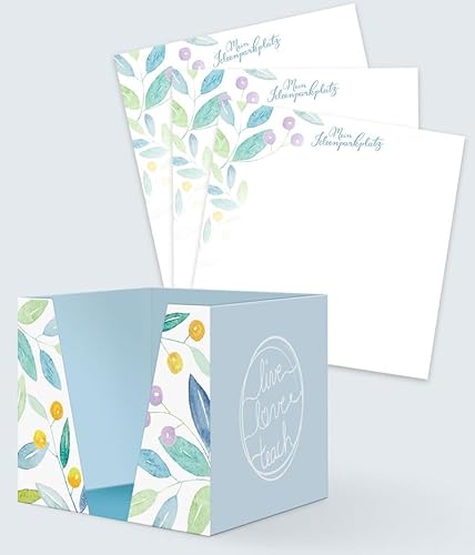 Mein Ideenparkplatz, Zettelwürfel „live – love – teach“: 750 Blatt, 9,4 x 9,4 cm, lose in Box Mein Ideenparkplatz, Zettelwürfel „live – love – teach“: 750 Blatt, 9,4 x 9,4 cm, lose in Box von Verlag An Der Ruhr