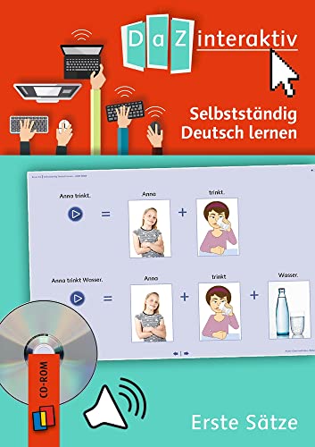 Selbstständig Deutsch lernen – Erste Sätze – Pro-Lizenz: (Einzellizenz) (DaZ interaktiv)