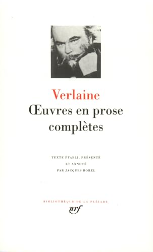 Oeuvres En Prose Completes (Bibliothaeque de la Plbeiade, Band 239) von GALLIMARD