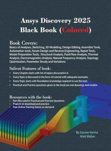 Ansys Discovery 2025 Black Book: (Colored) von CADCAMCAE Works