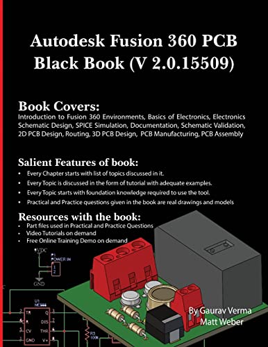 Autodesk Fusion 360 PCB Black Book (V 2.0.15509) von CADCAMCAE Works