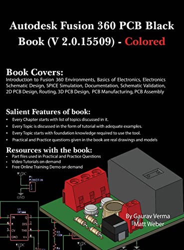 Autodesk Fusion 360 PCB Black Book (V 2.0.15509) von CADCAMCAE Works