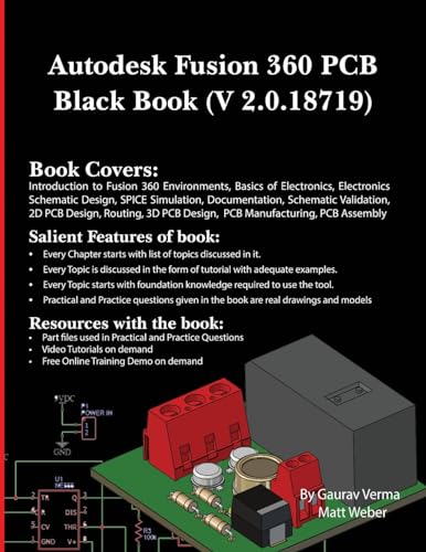 Autodesk Fusion 360 PCB Black Book (V 2.0.18719) von CADCAMCAE Works