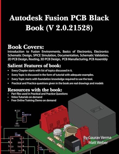 Autodesk Fusion PCB Black Book (2.0.21528): Feb. 2025 von CADCAMCAE Works