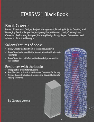 ETABS V21 Black Book von CADCAMCAE Works