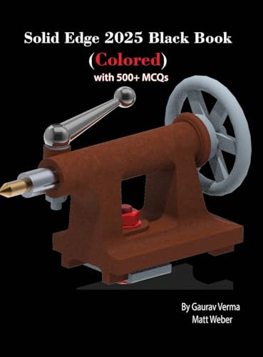 Solid Edge 2025 Black Book: (Colored) von CADCAMCAE Works