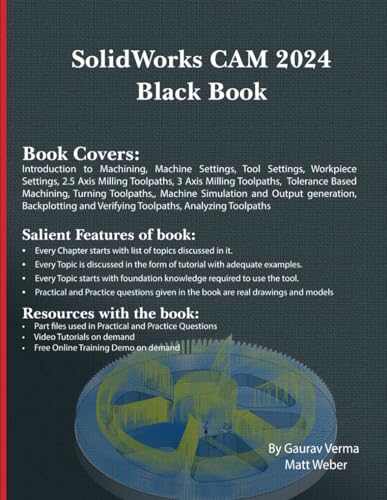 SolidWorks CAM 2024 Black Book von CADCAMCAE Works