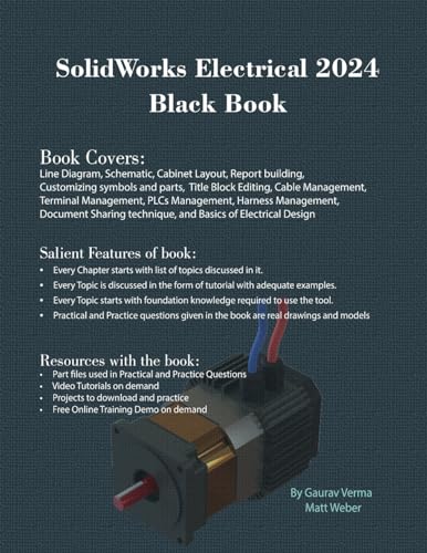 SolidWorks Electrical 2024 Black Book von CADCAMCAE Works