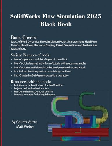 SolidWorks Flow Simulation 2025 Black Book von CADCAMCAE Works