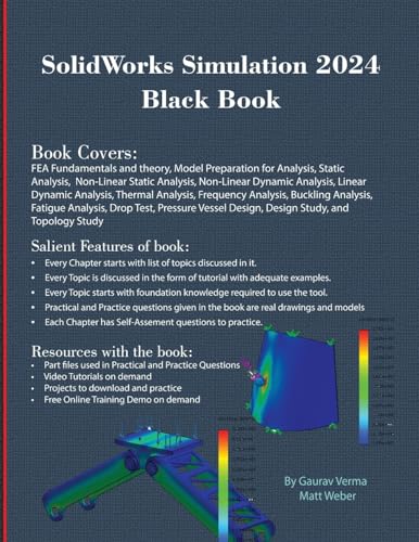 SolidWorks Simulation 2024 Black Book von CADCAMCAE Works
