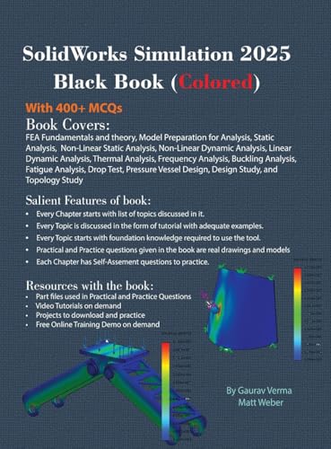 SolidWorks Simulation 2025 Black Book SolidWorks Simulation 2025 Black Book von CADCAMCAE Works
