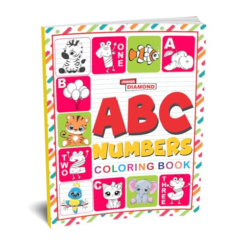 ABC And Numbers Colouring Book von Diamond Magazine Private Limited