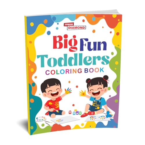 Big Fun Toddlers Colouring Book von Diamond Magazine Private Limited