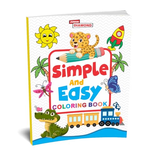 Simple and Easy Colouring Book von Diamond Magazine Private Limited