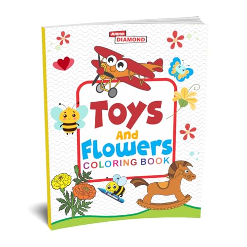 Toys And Flowers Colouring Book von Diamond Magazine Private Limited