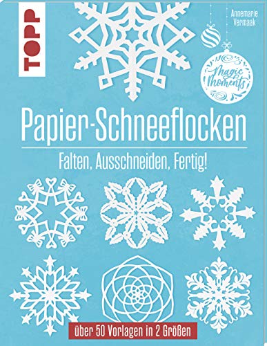 Papier-Schneeflocken: Falten, Ausschneiden, Fertig!