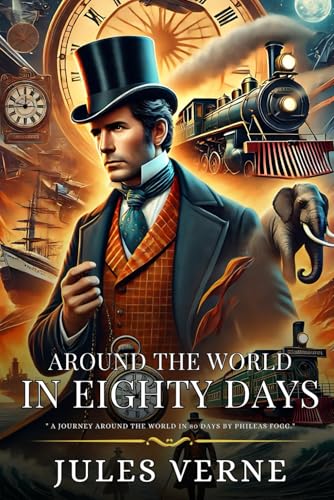 AROUND THE WORLD IN EIGHTY DAYS: Showcasing Custom Artwork Original illustrations AROUND THE WORLD IN EIGHTY DAYS: Showcasing Custom Artwork Original illustrations