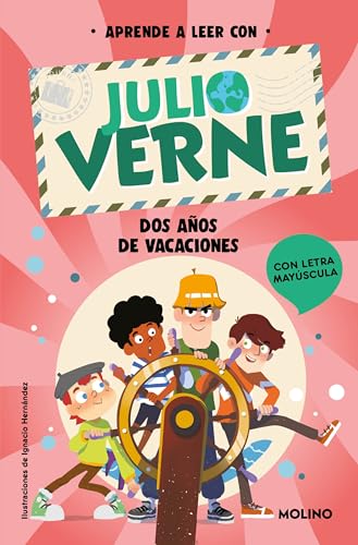 Aprende a leer con Julio Verne - Dos años de vacaciones (Peques) von Molino