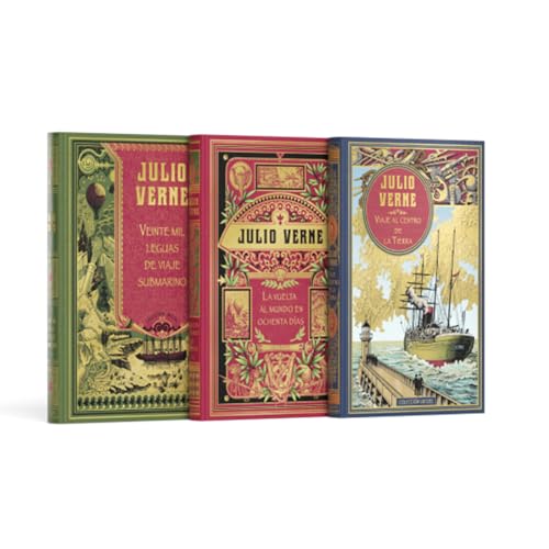 Pack Julio Verne I: Viaje al centro de la tierra. La vuelta al mundo en ochenta días. Veinte mil leguas de viaje submarino (Libros de Colección) von RBA Libros